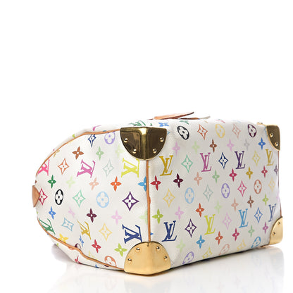Louis Vuitton Monogram Multicolor Speedy 30 White 3 of 11