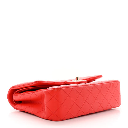 Chanel Lambskin Quilted Medium Double Flap Red 4 of 15