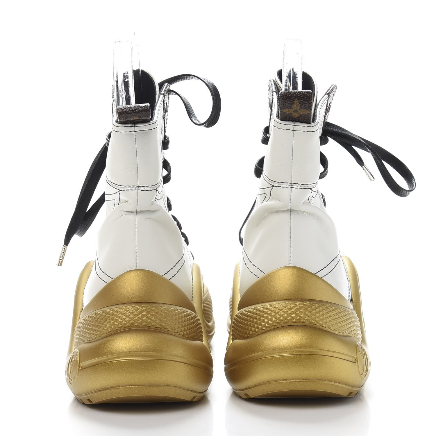 Louis Vuitton Calfskin LV Archlight Sneaker Boots 37.5 White 5 of 9