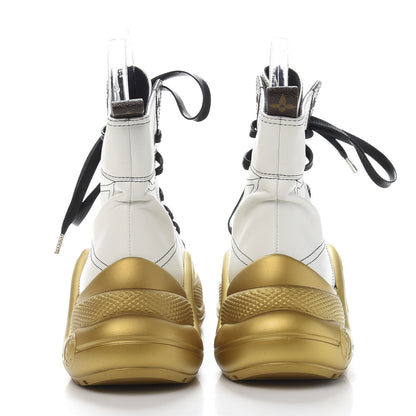 Louis Vuitton Calfskin LV Archlight Sneaker Boots 37.5 White 5 of 9
