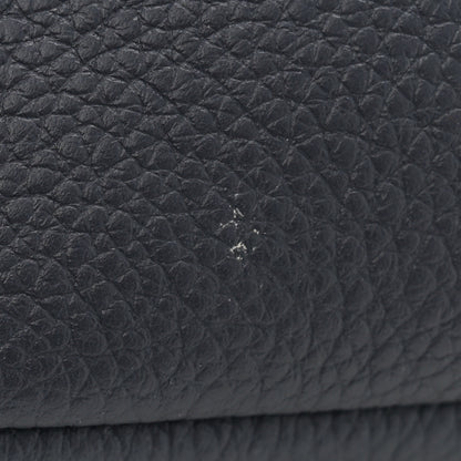 Fendi Vitello Cher Logo Embossed After Messenger Bag Dark Blue 12 of 12