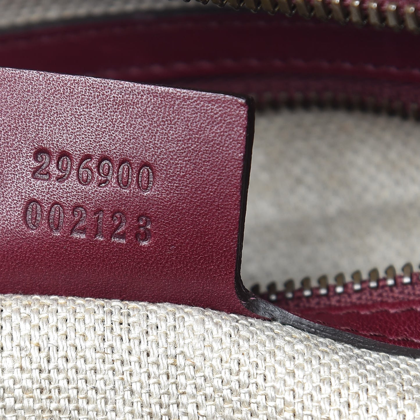 Calfskin Duilio Brogue Top Handle Bag Burgundy