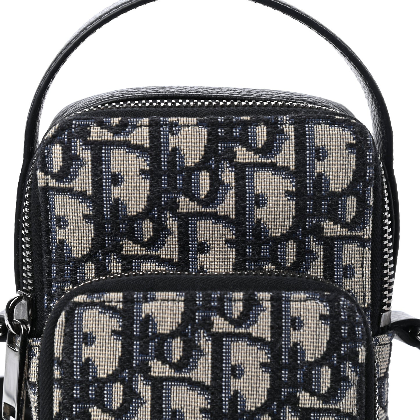 Oblique Crossbody Bag Blue