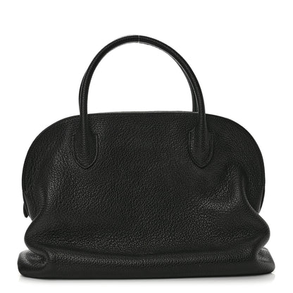 The Row Grained Calfskin Agnes 12 Black 1 of 11