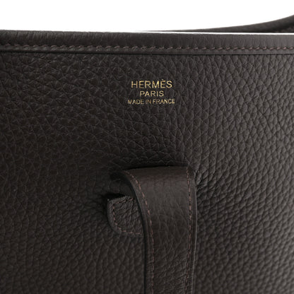 Hermes Taurillon Clemence Evelyne III PM Ebene 6 of 11