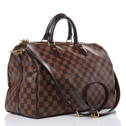 Louis Vuitton Damier Ebene Speedy Bandouliere 35 3 of 13
