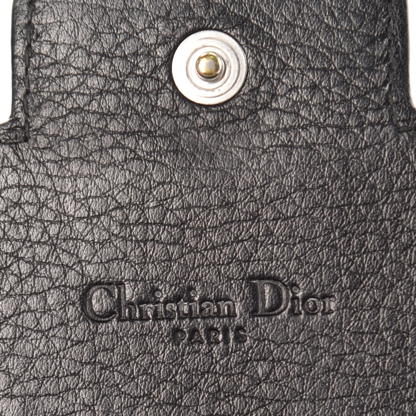 Monogram Flap Wallet Black