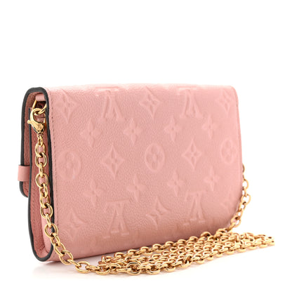 Louis Vuitton Empreinte Vavin Chain Wallet Rose Poudre 3 of 12