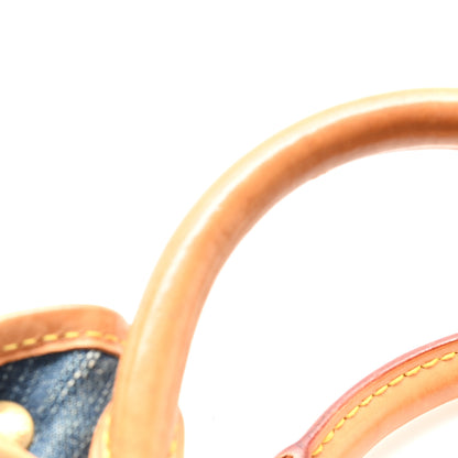 Louis Vuitton Monogram Denim Pleaty Blue 10 of 11