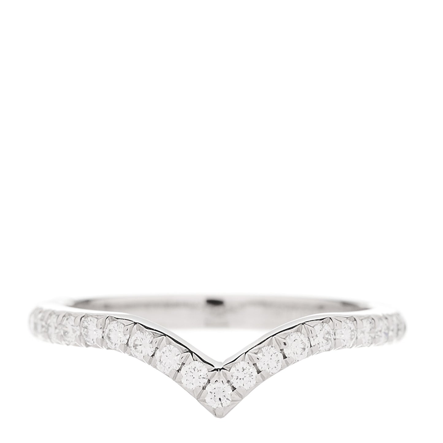 Platinum Diamond Soleste V Band Ring 47 4