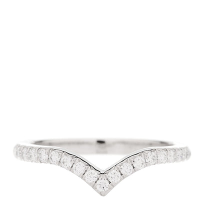 Tiffany Platinum Diamond Soleste V Band Ring 47 4 1 of 4
