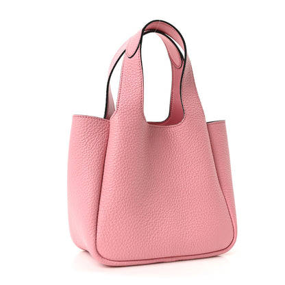 Prada Vitello Daino Soft Mini Dynamique Tote Petalo 3 of 11