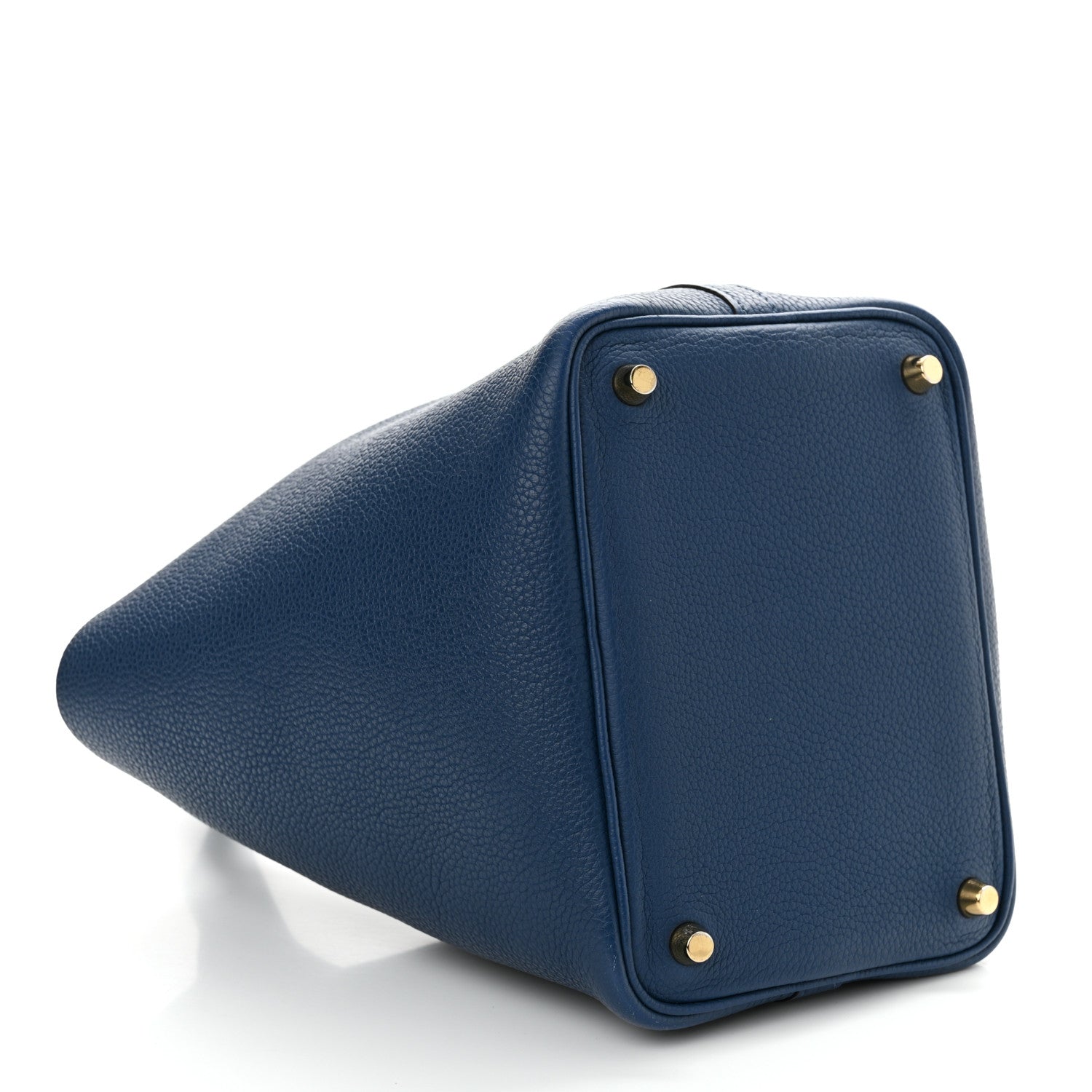 Hermes Taurillon Maurice Picotin Lock 18 PM Deep Blue 4 of 14