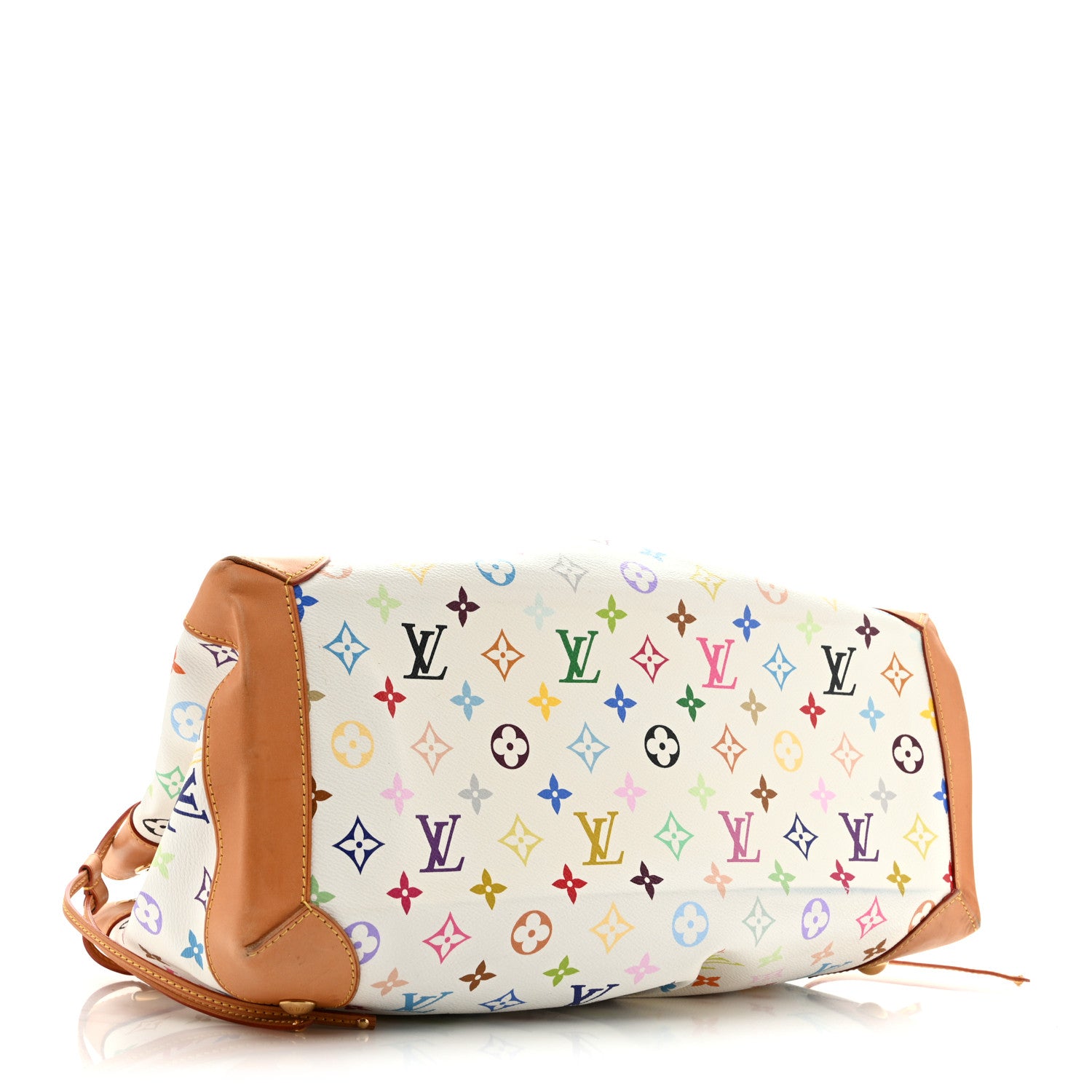 Louis Vuitton Monogram Multicolor Ursula White 4 of 15
