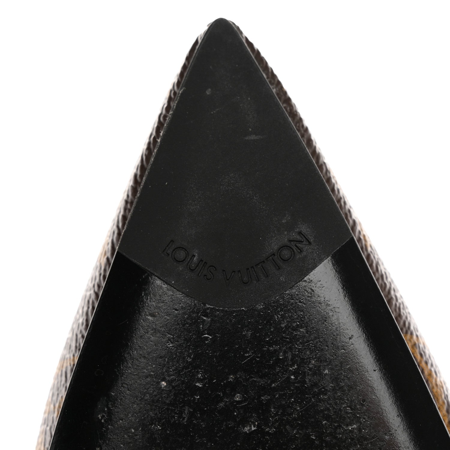 Louis Vuitton Monogram Cherie Pumps 38 Black 6 of 12