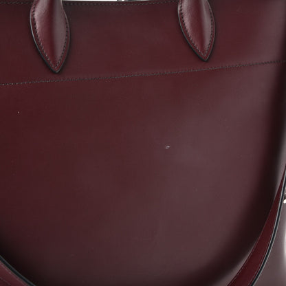 Prada City Calf Tote Granato 10 of 11