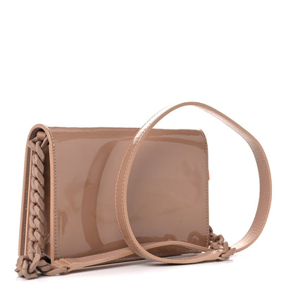 Off-White OFF WHITE Patent Jitney 0.5 Crossbody Bag Beige 3 of 15