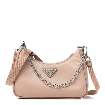 Prada Tessuto Nylon Saffiano Mini Re-Edition 2000 Shoulder Bag Cammeo 1 of 10