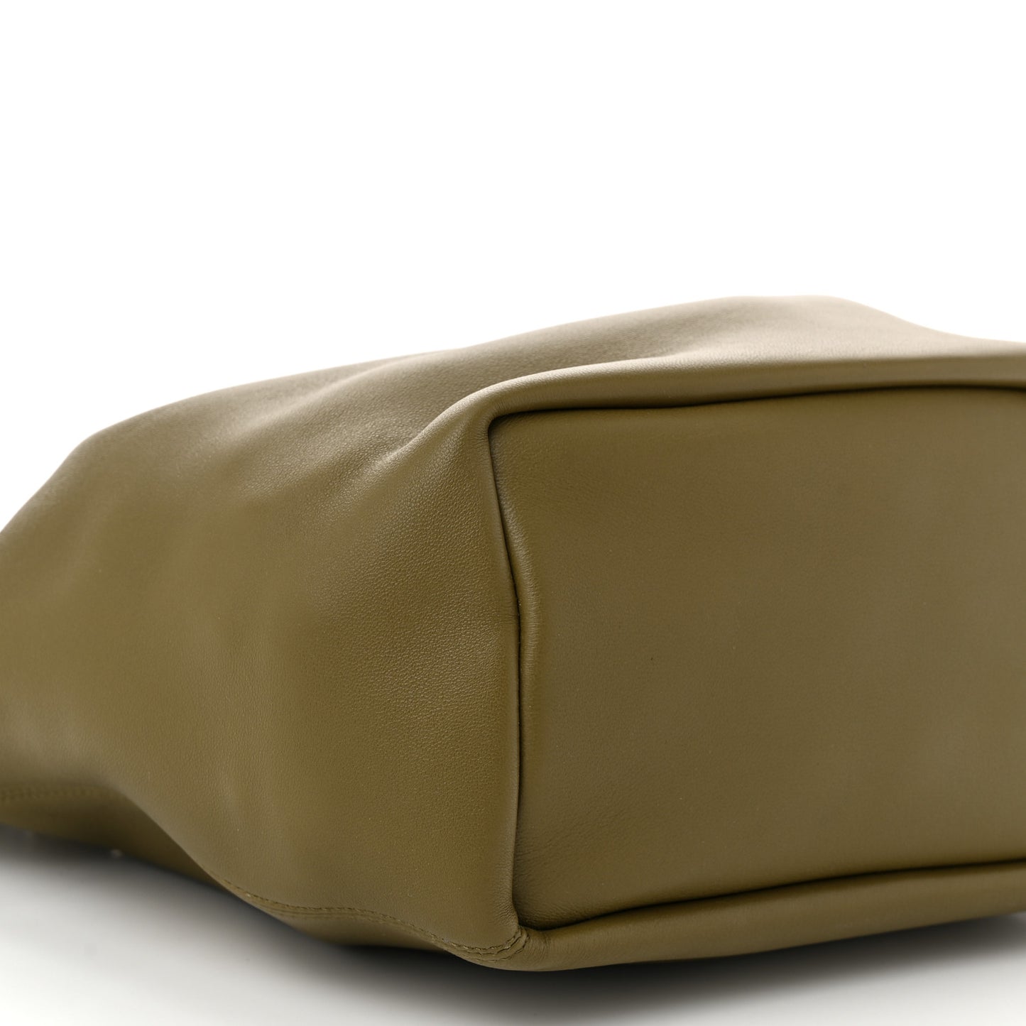 Mellow Nappa Small Squeeze Bag Olive