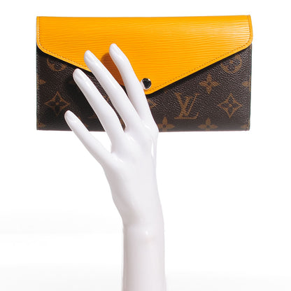 Louis Vuitton Monogram Epi Marie-Lou Long Wallet Mimosa 2 of 7