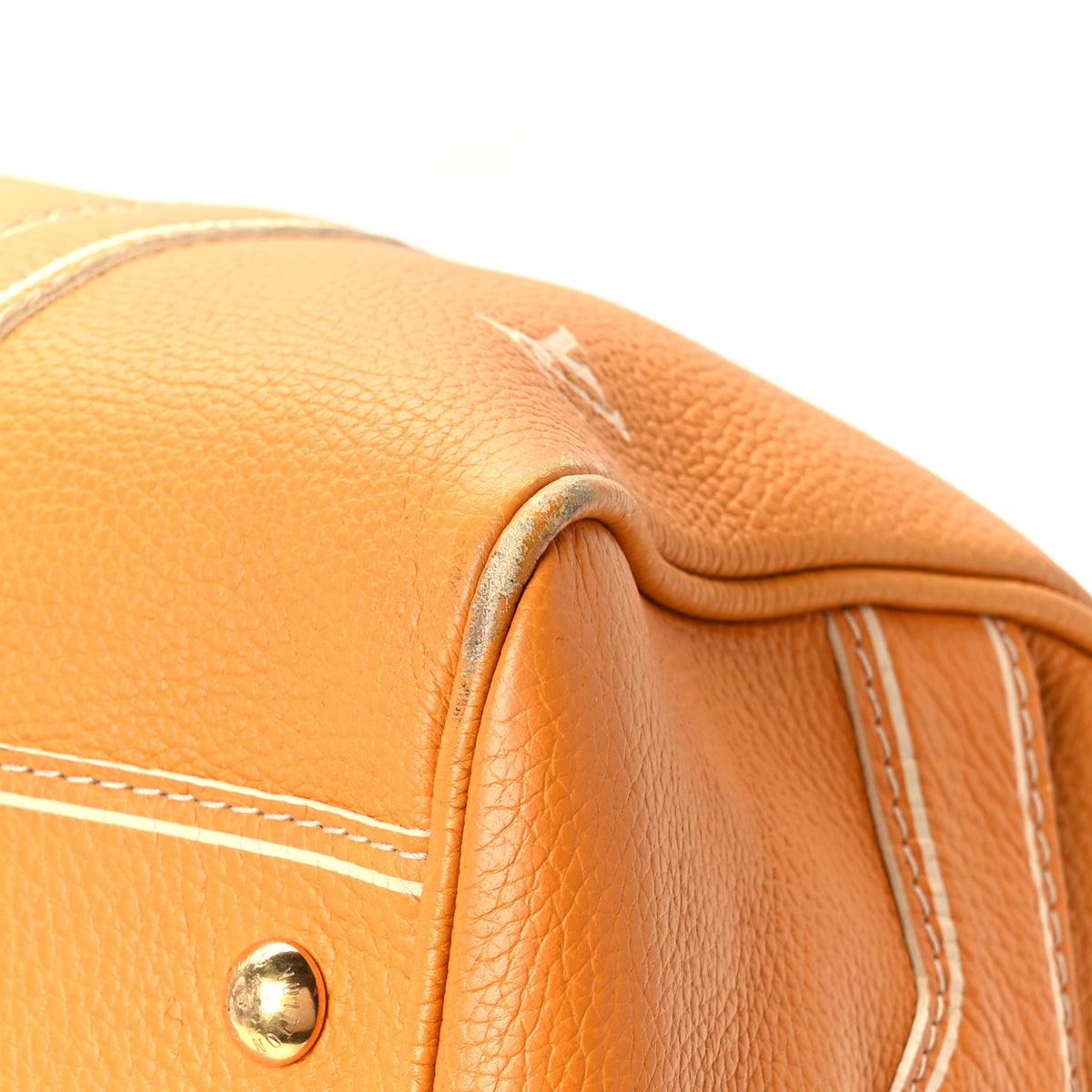 Louis Vuitton Tobago Calfskin Carryall Yellow 14 of 16