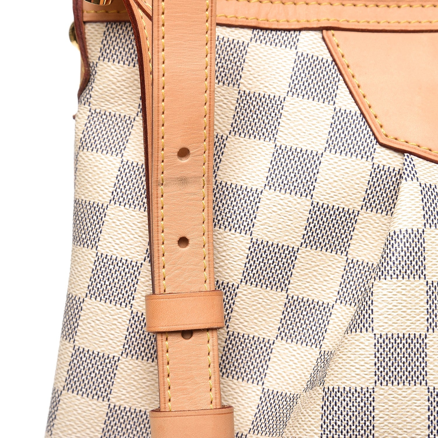 Louis Vuitton Damier Azur Siracusa MM 9 of 11