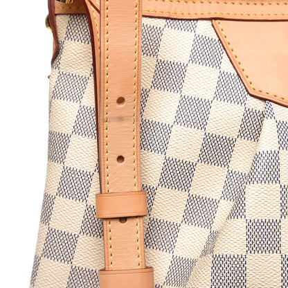 Louis Vuitton Damier Azur Siracusa MM 9 of 11