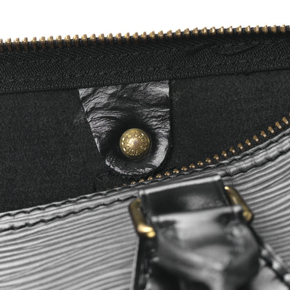 Louis Vuitton Epi Speedy 30 Black 10 of 11