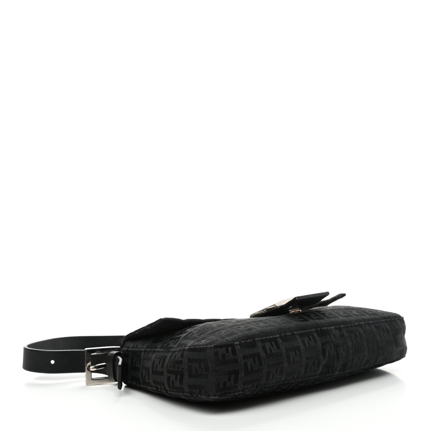 Fendi Zucchino Baguette Black 3 of 4