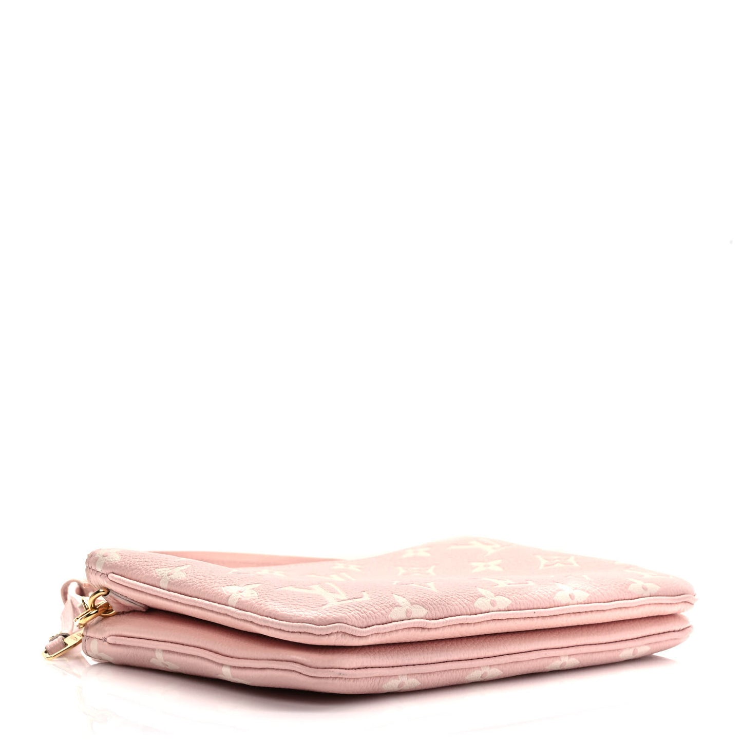 Empreinte Monogram Double Zip Pochette Rose