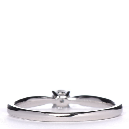 Tiffany Platinum Diamond .19ct Round Brilliant Harmony Engagement Ring 56 7.5 4 of 7