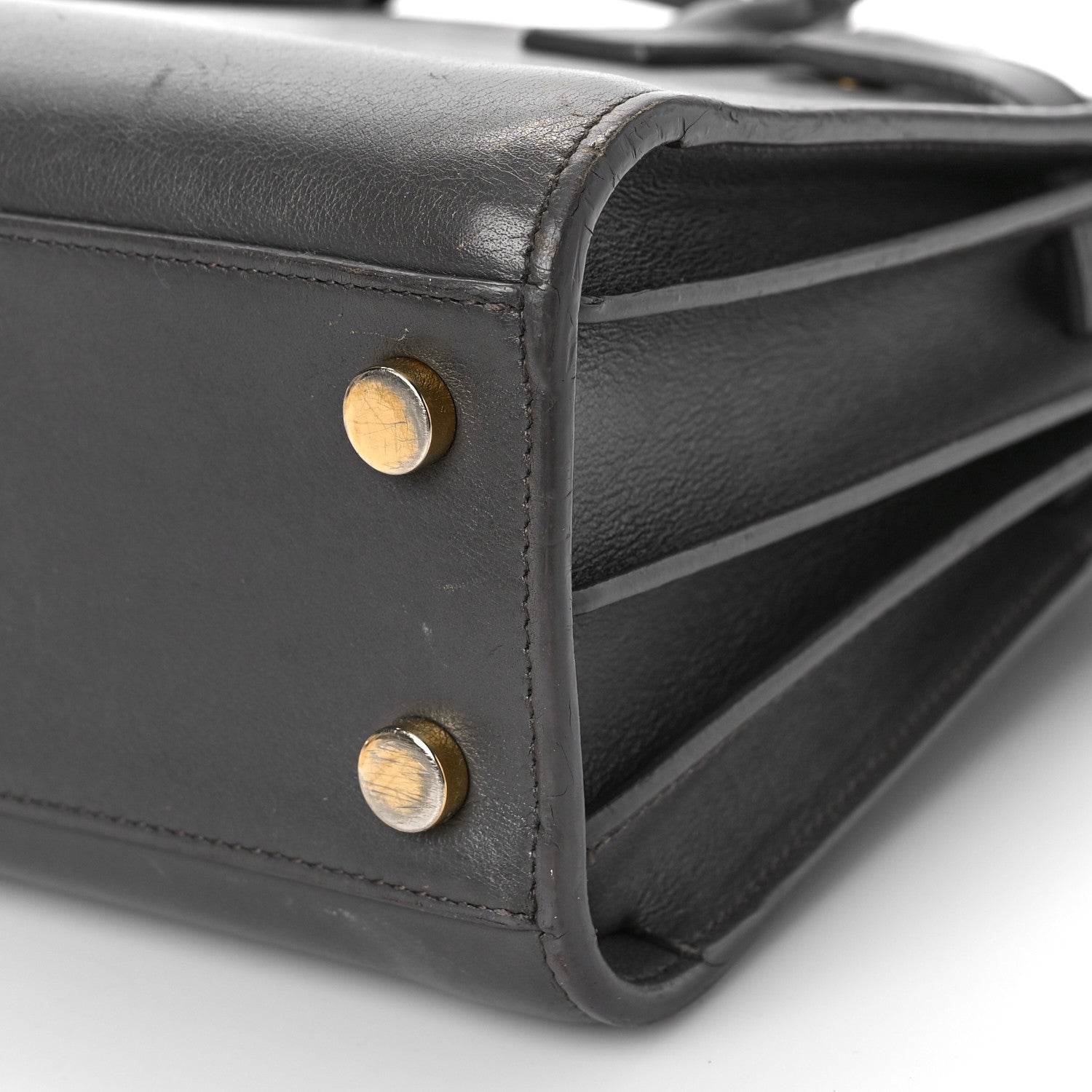 Saint Laurent Calfskin Nano Sac De Jour Fog 8 of 16