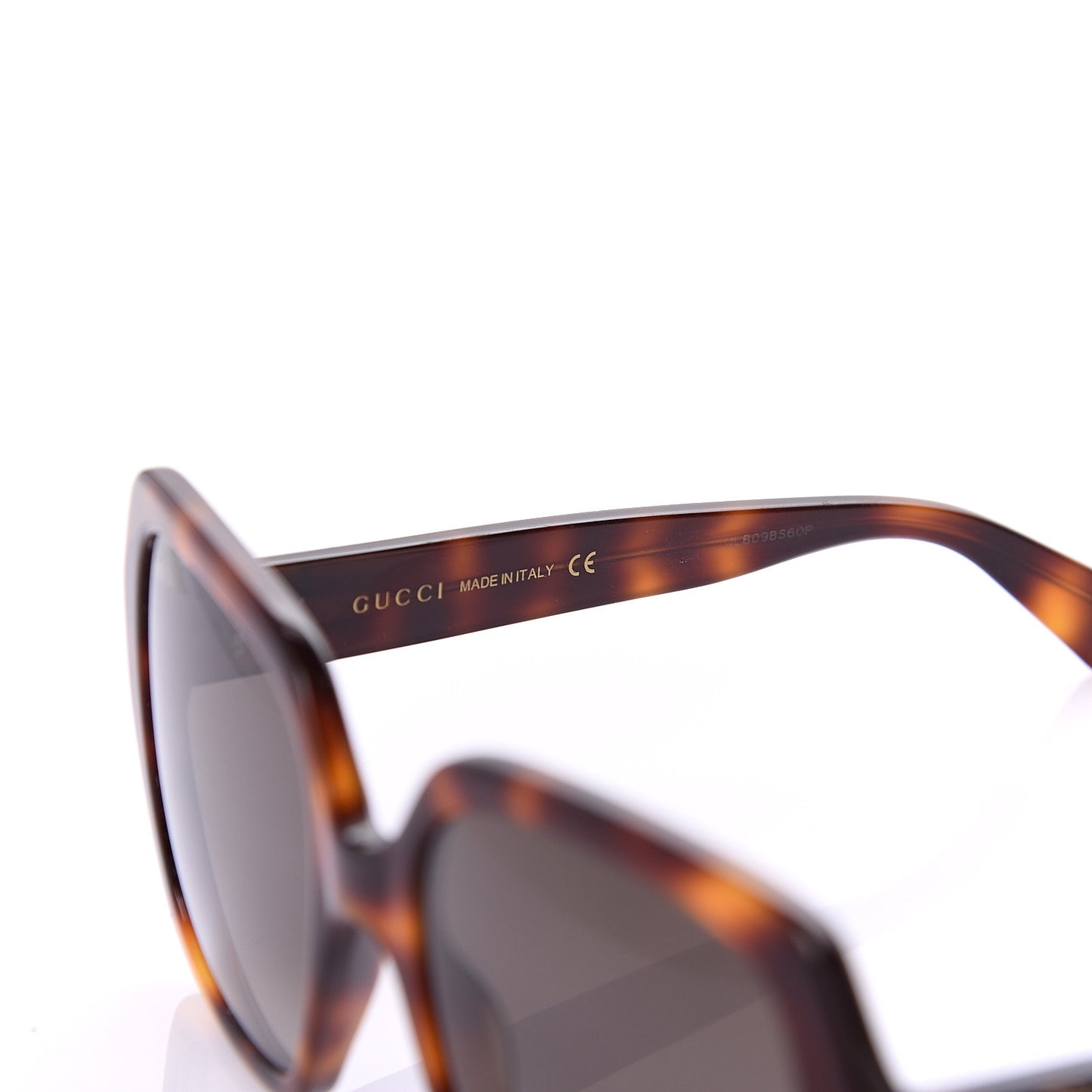 Acetate Square Frame GG0096S Sunglasses Tortoise