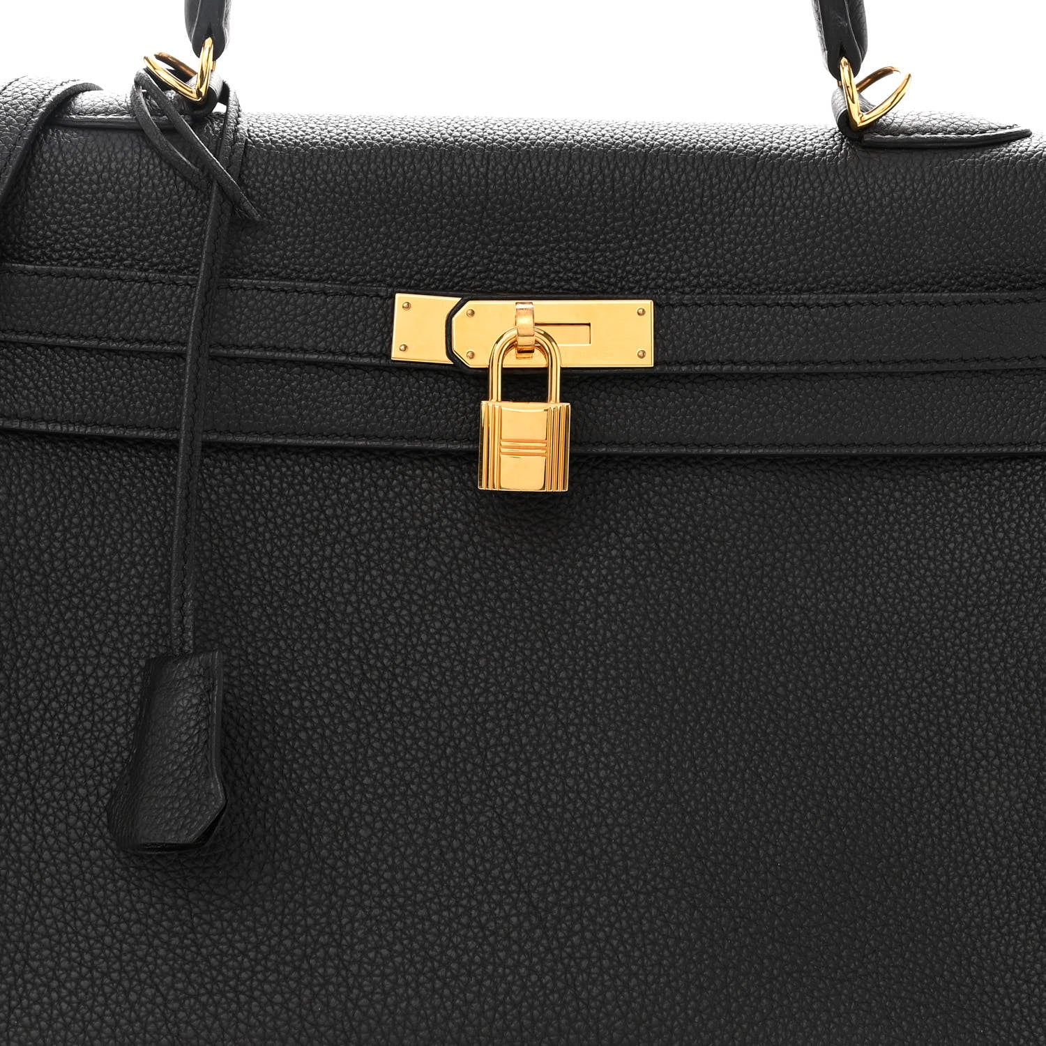 Hermes Togo Kelly Retourne 35 Black 9 of 11
