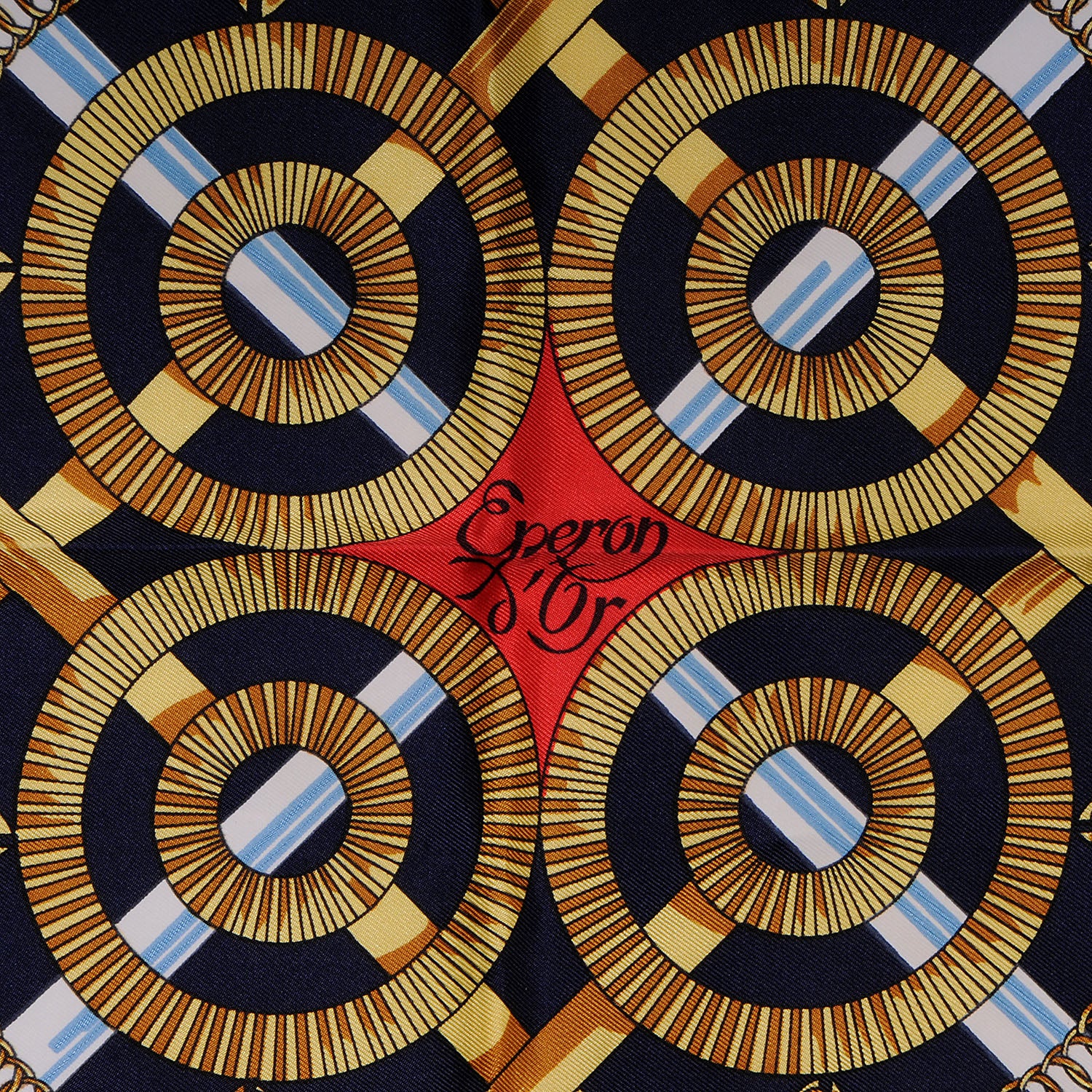 Hermes Silk Eperon D'Or Scarf 90 4 of 5