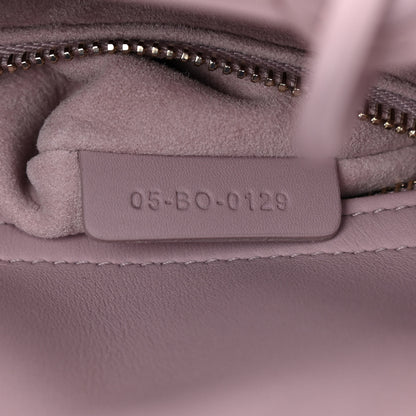 Christian Dior Ultra Matte Calfskin Cannage Mini Lady Dior Lavender 7 of 11