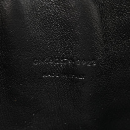 Saint Laurent Grain De Poudre Matelasse Monogram Mini Lou Camera Bag Black 7 of 11