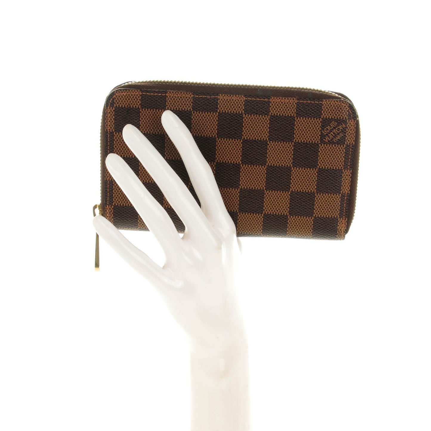 Damier Ebene Zippy Compact Wallet