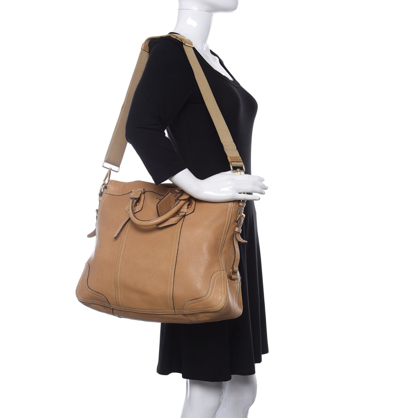 Vitello Daino Tote Sughero