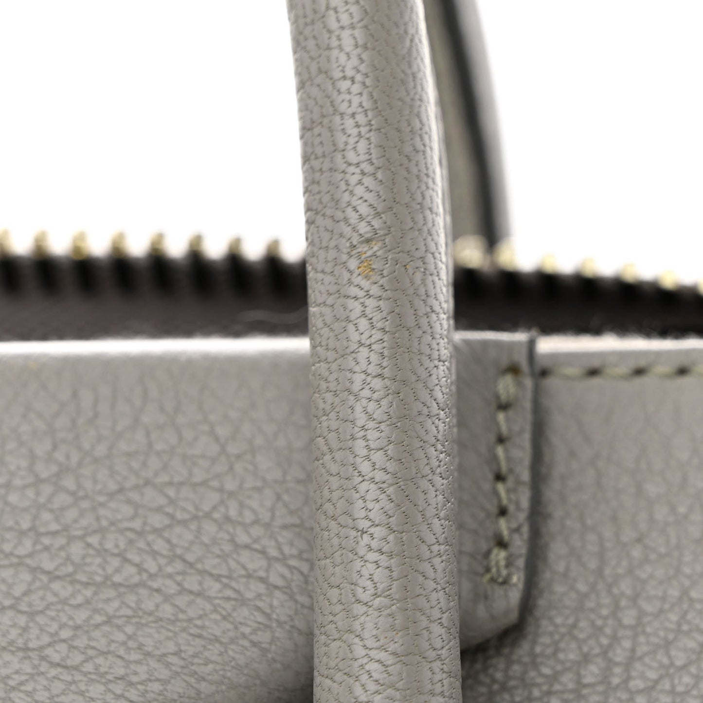 Sugar Goatskin Medium Antigona Pearl Grey