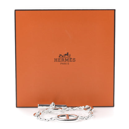 Hermes Sterling Silver Farandole Bracelet LG 6 of 6
