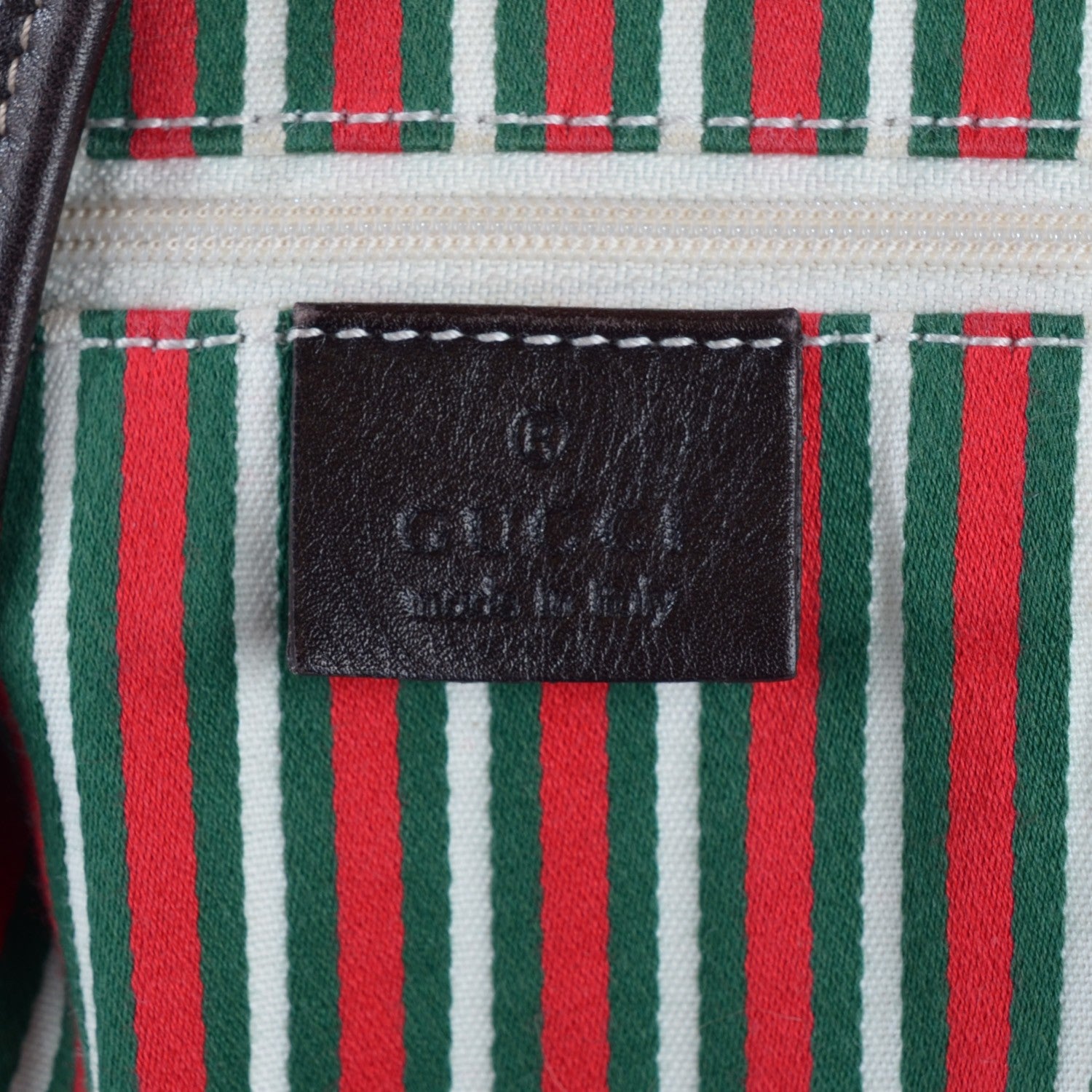 Gucci Monogram Medium New Britt Hobo Dark Brown 6 of 8