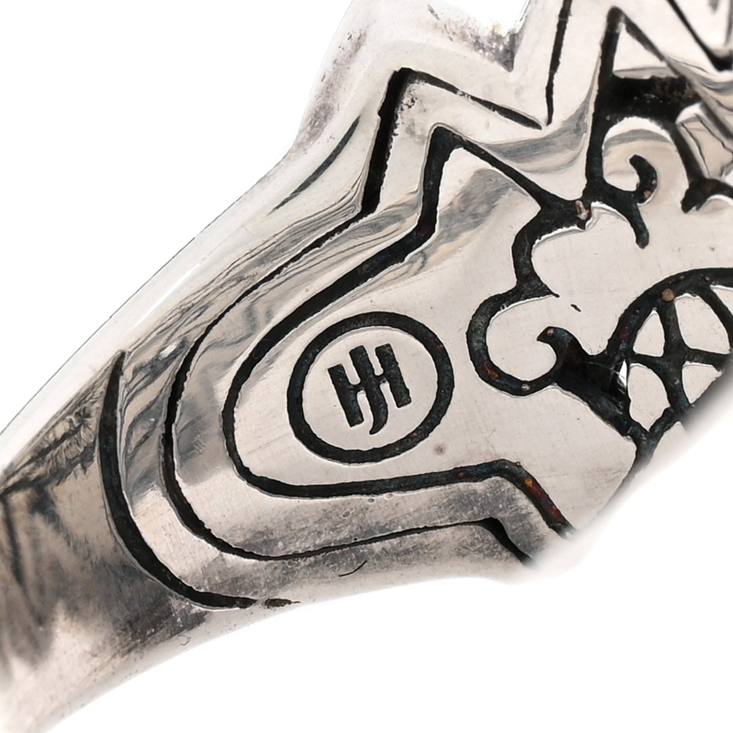 Sterling Silver Legends Naga Ring 54 7