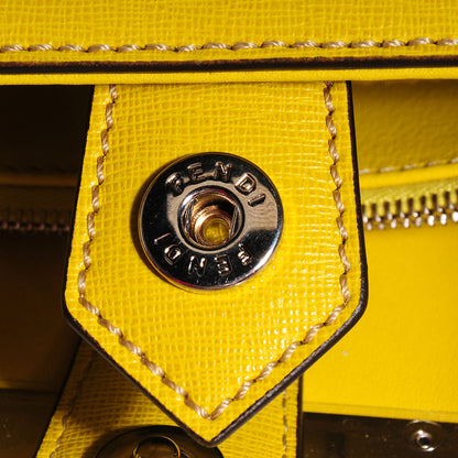 Fendi Vitello Elite Petite 2Jours Tote Cedro 4 of 12