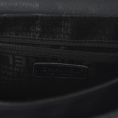 Chanel Calfskin Quilted Accordion Flap Grey 7 of 10