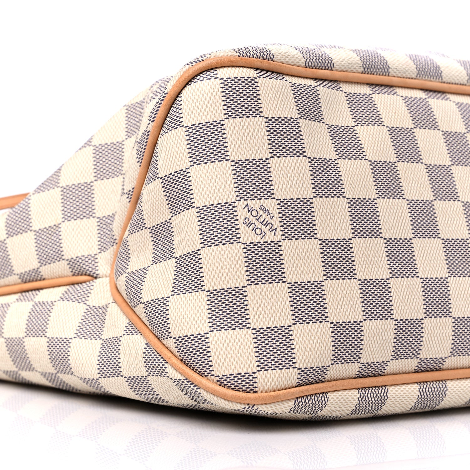 Louis Vuitton Damier Azur Delightful MM Rose Ballerine 8 of 14