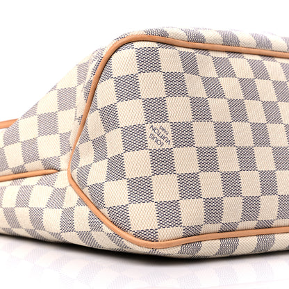 Louis Vuitton Damier Azur Delightful MM Rose Ballerine 8 of 14