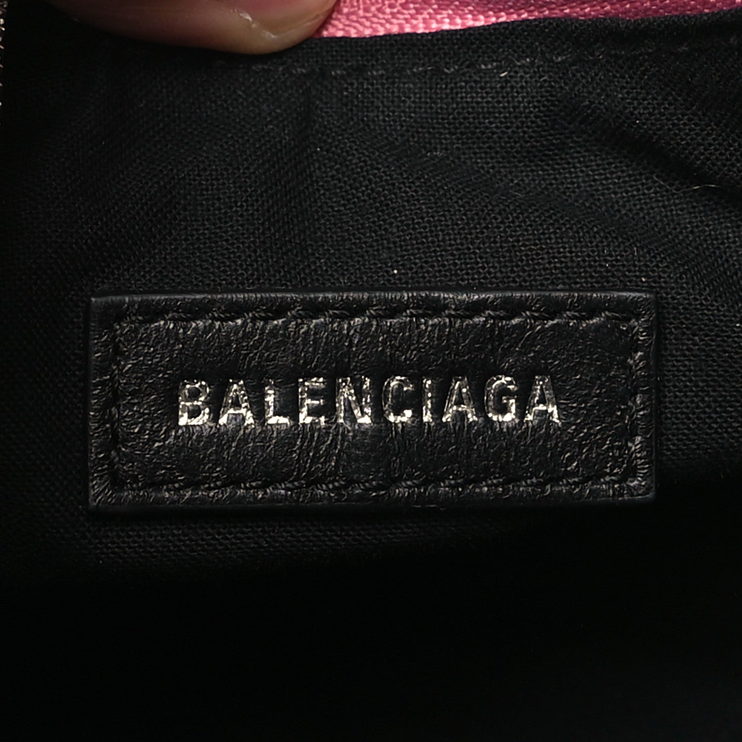 Balenciaga Sparkling Fabric Le Cagole Shoulder Bag XS Sweet Pink 7 of 12