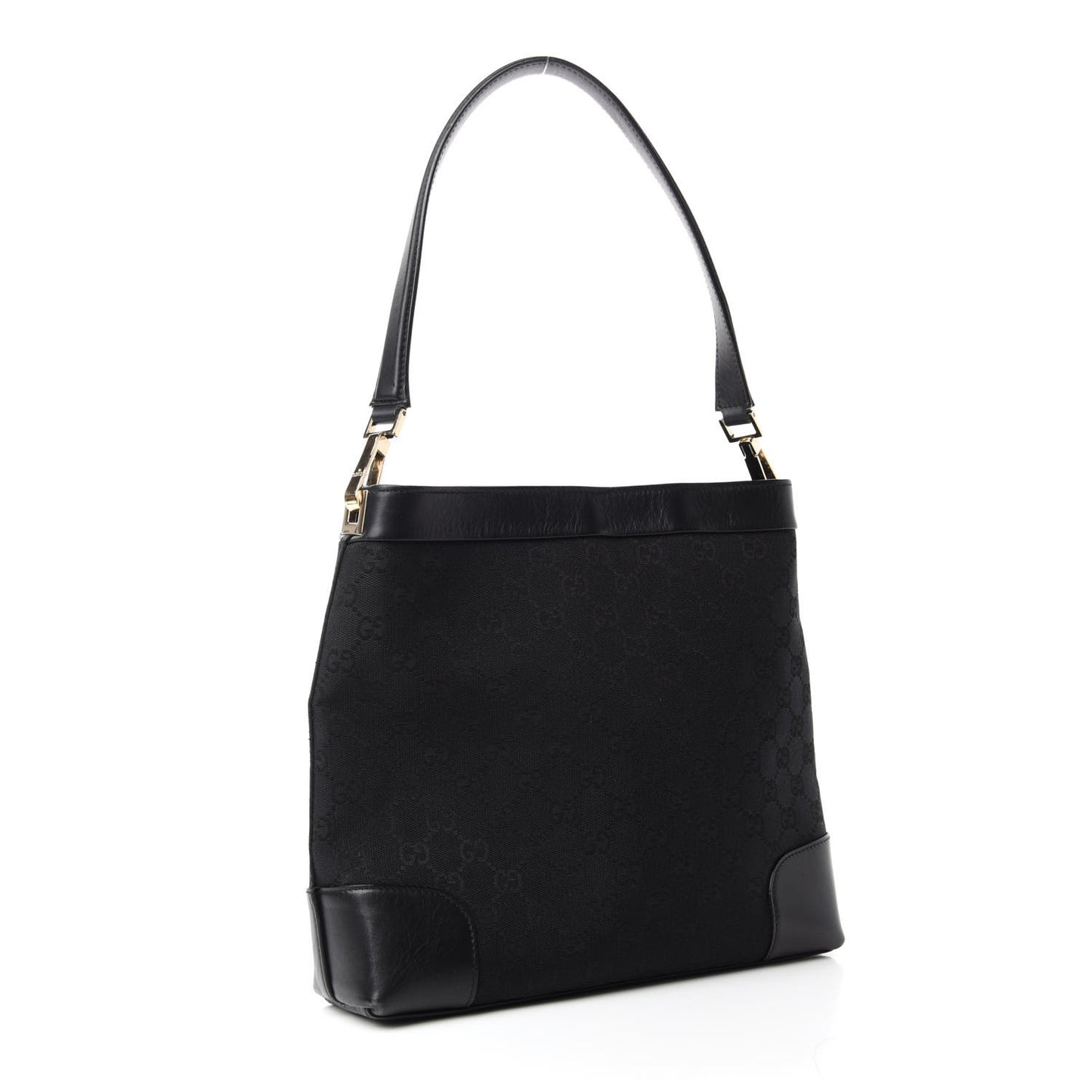 Monogram Shoulder Bag Black