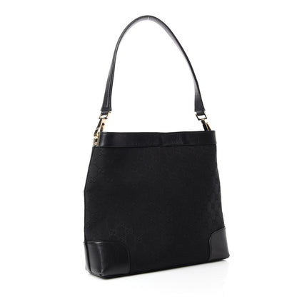 Gucci Monogram Shoulder Bag Black 3 of 14